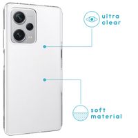 imoshion Coque silicone Xiaomi Redmi Note 12 Pro Plus - Transparent