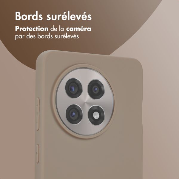 imoshion Coque Couleur OnePlus 13R - Marron