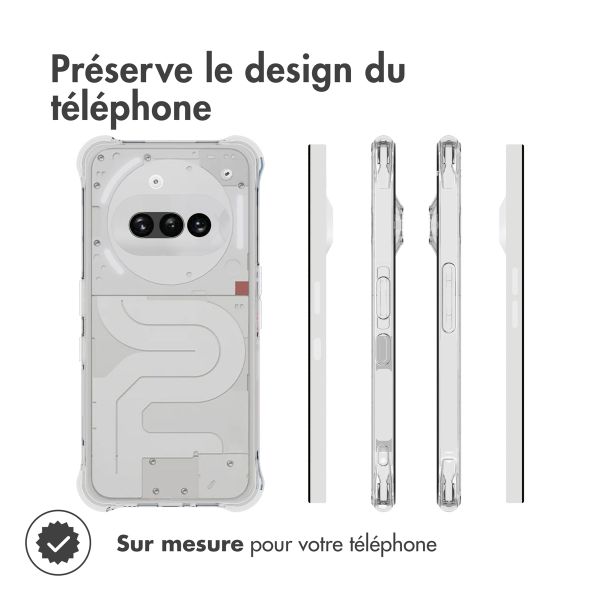 imoshion Shockproof Case Nothing Phone (3a) - Transparent