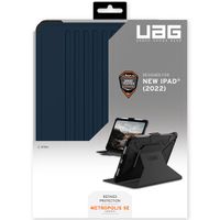 UAG Coque tablette Metropolis Apple iPad 11 (2025) 11 pouces A16 / iPad 10 (2022) 10.9 pouces - Bleu