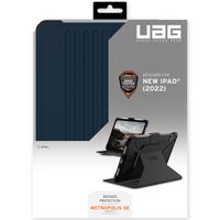 UAG Coque tablette Metropolis iPad 10 (2022) 10.9 pouces - Bleu