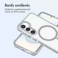 imoshion Coque Combat MagSafe Samsung Galaxy S25 - Gris