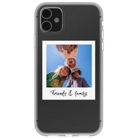 Coque personnalisée avec polaroid iPhone 11 - Transparent