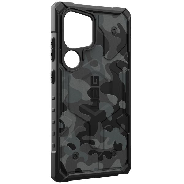 UAG Coque arrière Pathfinder Magnet Samsung Galaxy S24 Ultra - Midnight Camo