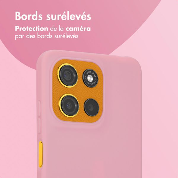 imoshion Coque Couleur Motorola Moto G15 / G15 Power - Bubblegum Pink