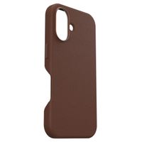 OtterBox Coque en cuir de cactus Symmetry MagSafe Apple iPhone 16 - Rich Adobe Brown