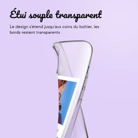 Coque personnalisée avec polaroid iPhone 13 - Transparent