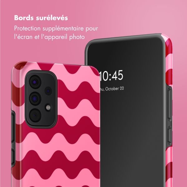 Selencia Coque arrière Vivid Samsung Galaxy A53 - Wave Vibes Lipstick