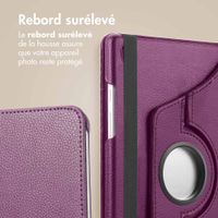 imoshion Coque tablette rotatif à 360° Samsung Galaxy Tab S6 Lite (2020/2022/2024)  - Violet
