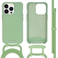 imoshion Coque de couleur avec cordon amovible iPhone 13 Pro - Vert