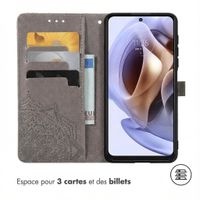 imoshion Etui de télephone Mandala Motorola Moto G14 - Gris