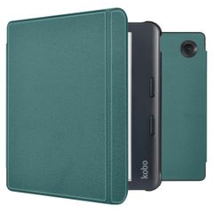 imoshion Slim Hard Sleepcover avec support Kobo Libra Colour - Vert foncé