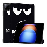 imoshion Coque tablette Design Trifold Xiaomi Pad 6S Pro 12.4 - Don't touch