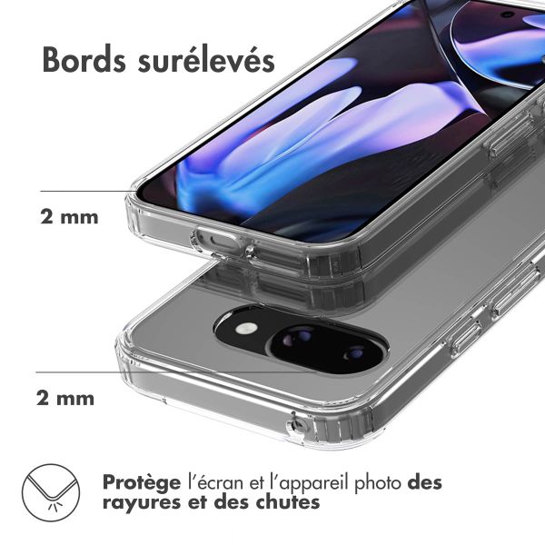 Accezz Coque Xtreme Impact Google Pixel 9a - Transparent