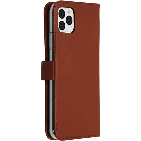 Selencia Étui de téléphone en cuir véritable Apple iPhone 11 Pro Max
