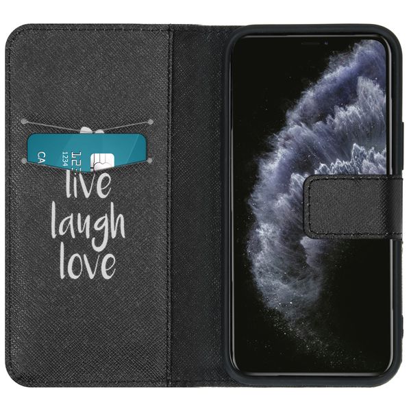 imoshion Coque silicone design iPhone 12 Mini - Live Laugh Love