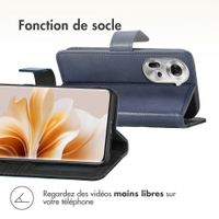 imoshion Étui de télephone portefeuille Oppo Reno 11 - Bleu foncé