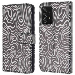 imoshion ﻿Étui de téléphone portefeuille Design Samsung Galaxy A52(s) (5G/4G) - Black And White