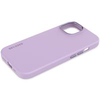 Decoded Coque en silicone MagSafe iPhone 15 - Violet