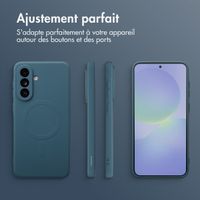 imoshion Coque Couleur avec MagSafe Samsung Galaxy A36 - Bleu foncé