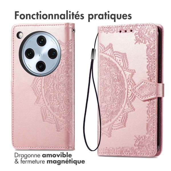 imoshion Etui de téléphone Oppo Find X8 - Rose Doré