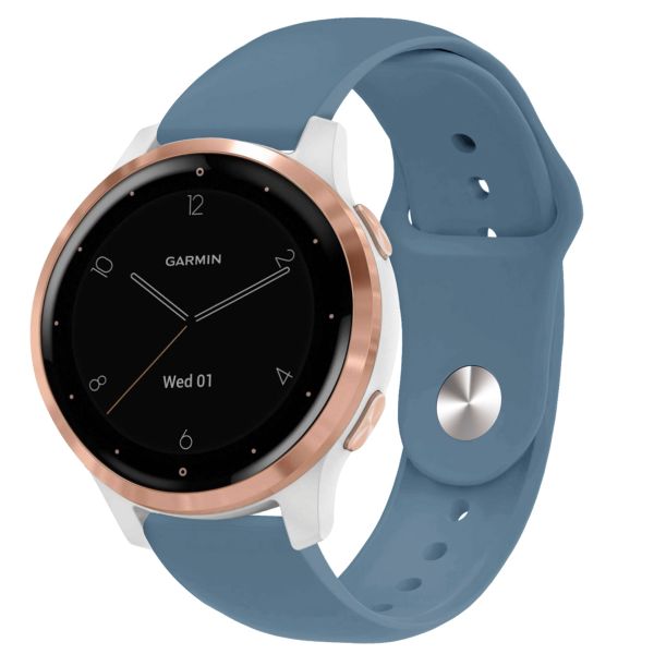 imoshion Bracelet sport en silicone  - Connexion universelle 18 mm - Bleu