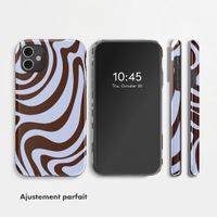 Selencia Coque arrière Vivid Apple iPhone 11 - Dream Swirl Chocolate