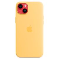 Apple Coque en silicone MagSafe iPhone 14 Plus - Sunglow