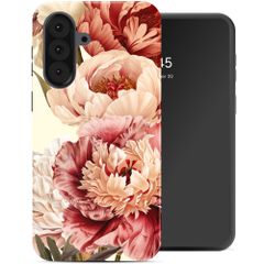 Selencia Coque arrière Vivid Samsung Galaxy A37 (5G) - Vintage Peony