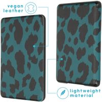 imoshion ﻿Design Slim Hard Sleepcover Amazon Kindle 10 - Green Leopard