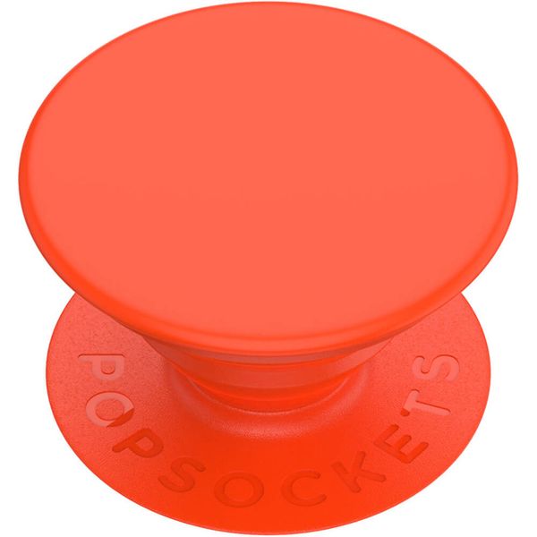 PopSockets PopGrip - Amovible - Neon Electric Orange