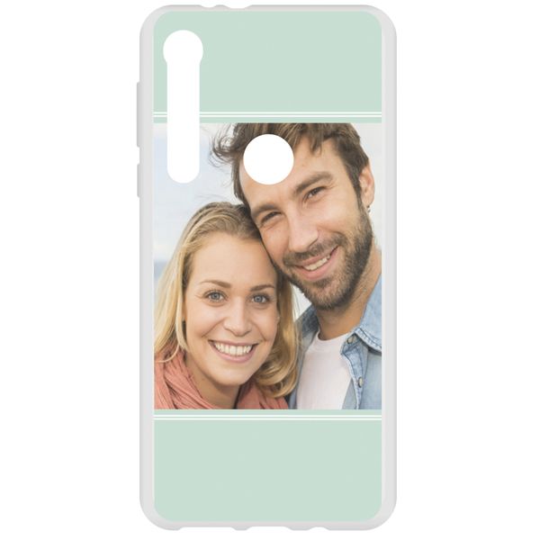 Concevez votre propre coque en gel Motorola One Macro - Transparent