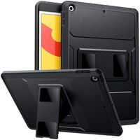 Accezz Coque Rugged Back iPad 9 (2021) 10.2 pouces / iPad 8 (2020) 10.2 pouces / iPad 7 (2019) 10.2 pouces - Noir