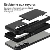 imoshion Coque arrière avec porte-cartes Samsung Galaxy S26 - Noir