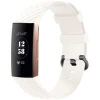 imoshion Bracelet en silicone le Fitbit Charge 3 / 4 - Blanc