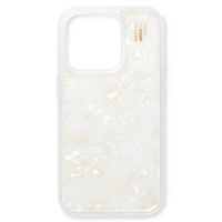 iDeal of Sweden Coque Pearlized iPhone 15 Pro - Blanc