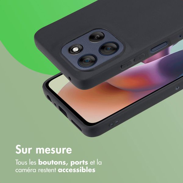 imoshion Coque Couleur Motorola Moto G56 - Noir