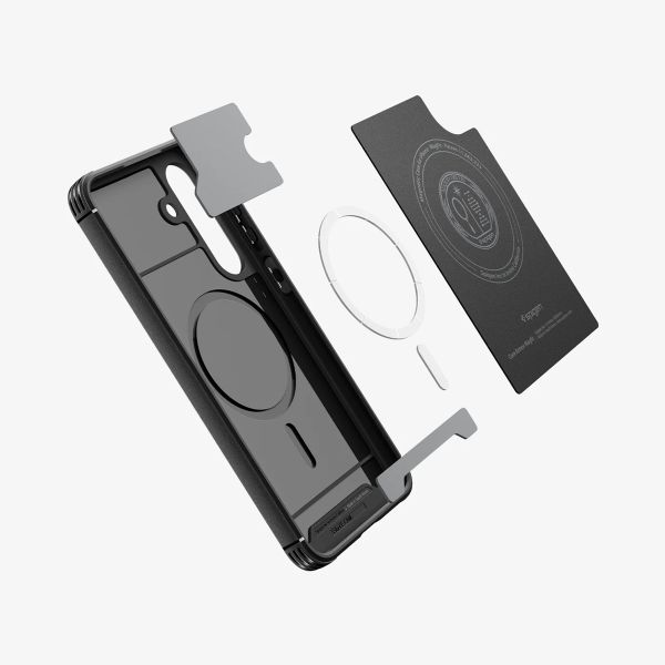 Spigen Coque Core Armor MagFit Samsung Galaxy S25 FE - Matte Black