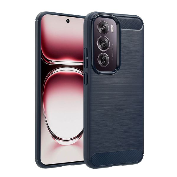 imoshion Coque Brushed Oppo Reno 12 - Bleu foncé