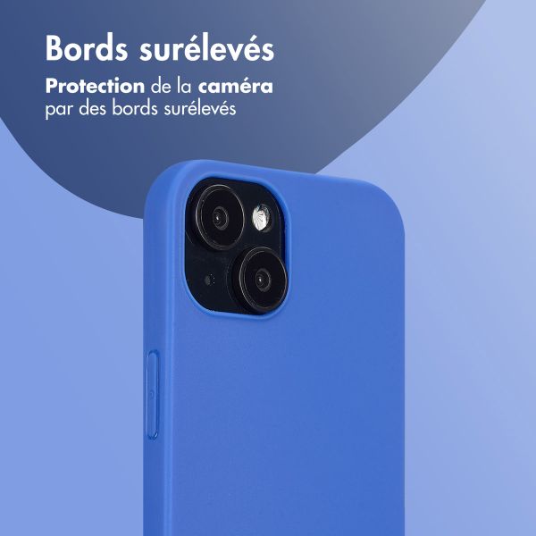 imoshion Coque Couleur Apple iPhone 13 - Cobalt Blue