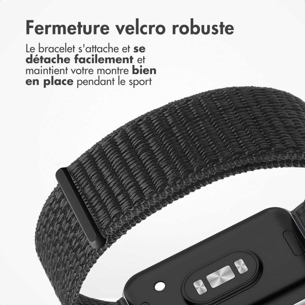 imoshion Bracelet en nylon Samsung Galaxy Fit 3 - Noir