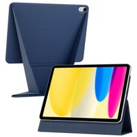 Accezz High Stand tablet case Apple iPad 11 (2025) 11 pouces A16 / iPad 10 (2022) 10.9 pouces - Bleu foncé