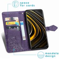 imoshion Etui de téléphone Mandala Xiaomi Poco M3 - Violet