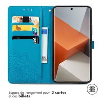 imoshion Etui de télephone Mandala Xiaomi Redmi Note 13 Pro Plus (5G) - Turquoise