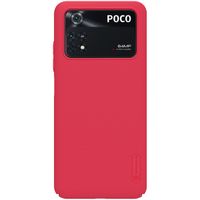 Nillkin Coque Super Frosted Shield Xiaomi Poco M4 Pro 5G - Rouge