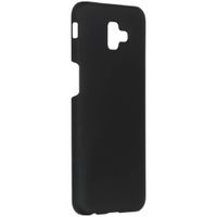 Coque unie Samsung Galaxy J6 Plus - Noir