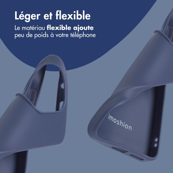 imoshion Coque Couleur Xiaomi Redmi Note 14 (5G) - Bleu foncé