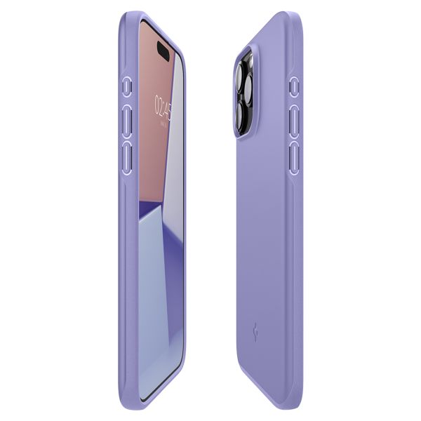 Spigen Coque Thin Fit Apple iPhone 15 Pro Max - Iris Purple