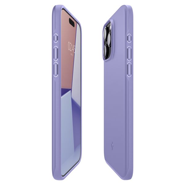 Spigen Coque Thin Fit iPhone 15 Pro Max - Iris Purple