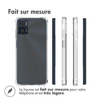 Accezz Coque Clear Motorola Moto E22 - Transparent